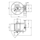 ALBA-Krapf Fali tömlődoboz Status III 3/4"