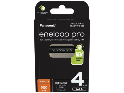 ENELOOP PRO AAA/mikro akkumulátor 1,2 V 930 mAh (4 db)