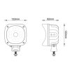Gopart Fényvető LED, kamerás munkalámpa négyzet alakú 3500 lm 40 W