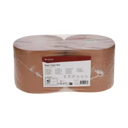   Ipari papírtörlő tekercs, barna, 230 mm x 250 m, 2 rétegű