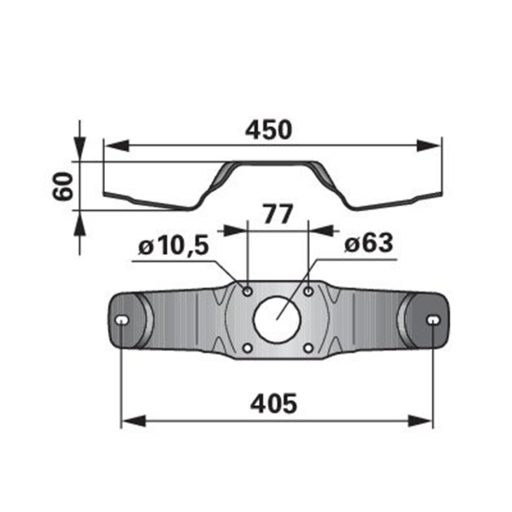 Kaszapenge tartó Fella FEL173306