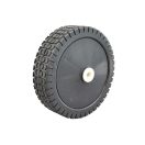 Kisméretű műanyag kerék 150 x 36 mm (tengely adapterekkel)