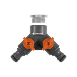   Gardena Kétutas csapcsatlakozó belső menettel 1/2"-3/4" x 1/2"