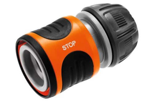 Gardena Gyorscsatlakozó kerti tömlőkhöz Power Grip vízstoppal 1/2"