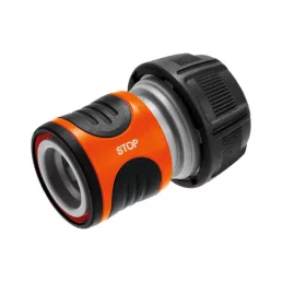   Gardena Gyorscsatlakozó kerti tömlőkhöz Power Grip vízstoppal 3/4"