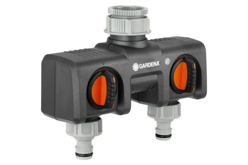 Gardena Kétutas csapcsatlakozó belső menettel 1/2"-3/4"-1" x 1/2"
