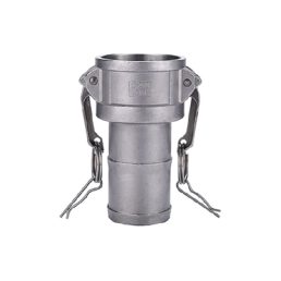   Camlock rozsdamentes acél M-elem tömlőcsonkkal 2" - 50 mm tömlőhöz