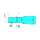 Homlokrakodó tüske Redrock 43009102800 - 910 mm