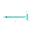 Szívószelep Fendt F199200210040