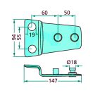 Kaszapenge tartó Claas 0009492681, 9492681