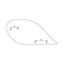 Trágyabeforgató kormánylemez készlet Lemken 560173470654 (jobb)