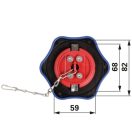 AdBlue tanksapka Case IH 48024751, 84206552