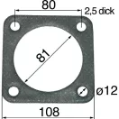 Kipufogótorok tömítés Case IH 1397540013