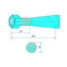 Homlokrakodó tüske Van Lengerich 43009802806 - 980 mm