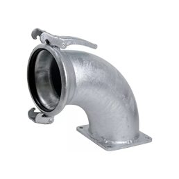   Olasz csatlakozó M-elem karimával 90° 6" - 180 x 180 mm karimával