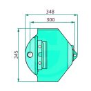 Csúszótalp Vicon KT5512510086, 5512500086