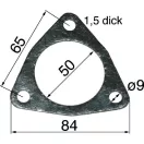 Tömítés turbófeltöltő és a kipufogó közé Case IH 82849450, 142080110719