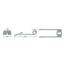 Rendfelszedő fog Deutz-Fahr 52506581781 (200 mm x 69 mm)