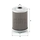 Üzemanyagszűrő MANN-FILTER P990 - Claas