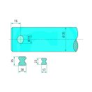 Homlokrakodó tüske Mailleux 43007600001 - 760 mm