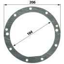 Forgattyústengely fedél-tömítés Massey Ferguson 3641894M1, 33826115