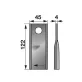 Kaszapenge készlet jobb New Holland 122 x 45 x 4 mm (25 db)