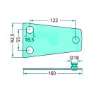 Kaszapenge tartó Fortschritt 0009509510, 9509510