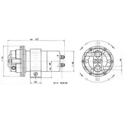 Elektromos üzemanyag szivattyú 12 V HARDI Automotive 18812 (100 LE-től)