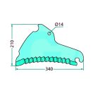 Rakodókocsi kés Deutz-Fahr 52506278720F