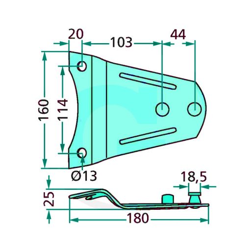 Kaszapenge tartó Fella 122160