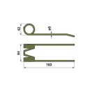 Rendfelszedő fog Agrar 5110541 (183 mm x 64 mm)