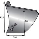 Trágyabeforgató kormánylemez Naud 56010400421L (bal)