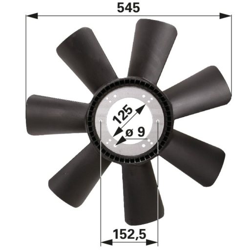 Ventilátorlapát New Holland 82025804, AM-312867-Z