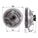 Viszkokuplung Case IH 81862862, E9NN8A616AA, AM-17763-1-M