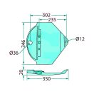 Csúszótalp bal Deutz-Fahr B1362286