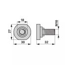 Kaszapenge csavar SIP 154005506