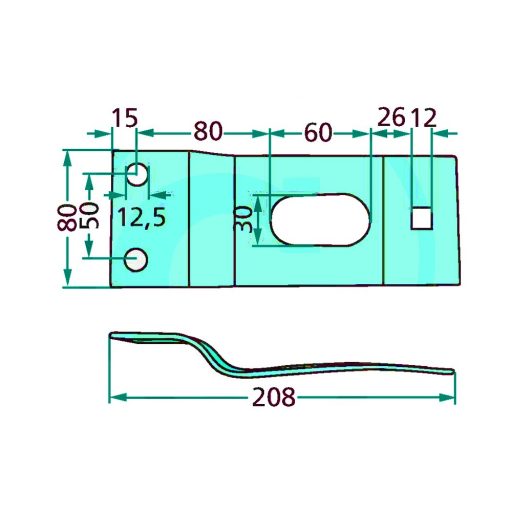 Kaszapenge tartó Fella 121248