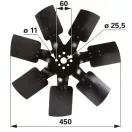 Ventilátorlapát Case IH 1998741C2, 1998741C, A184467