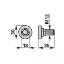 Kaszapenge csavar készlet JF-Stoll 525B1374593 (10 db)