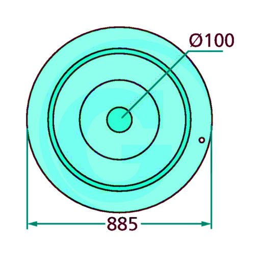 Csúszótányér Fella 101206, 496241, 476025