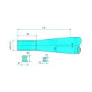 Homlokrakodó tüske Desvoys 43014002201 - 1400 mm