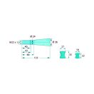 Homlokrakodó tüske Schäffer 439439016 - 1000 mm