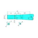 Homlokrakodó tüske Dan Chief-Zens 43008302400 - 830 mm