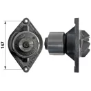 Vízszivattyú Case IH 504088242, 504062856, 2854835