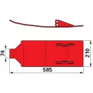 Csúszótalp JF-Stoll 813228-794B, 3228-794B, 1179600