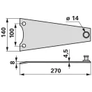 Kaszapenge tartó JF-Stoll 813277-259X, 3277-259X