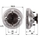 Viszkokuplung Massey Ferguson AM-18832-1-M, 3783123M1