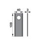 Kaszapenge készlet Rasspe 109 x 40 x 3 mm (25 db)