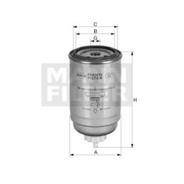 Üzemanyagszűrő MANN-FILTER WK7162X - Agco