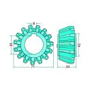 Kúpfogaskerék Pöttinger 647236800081F